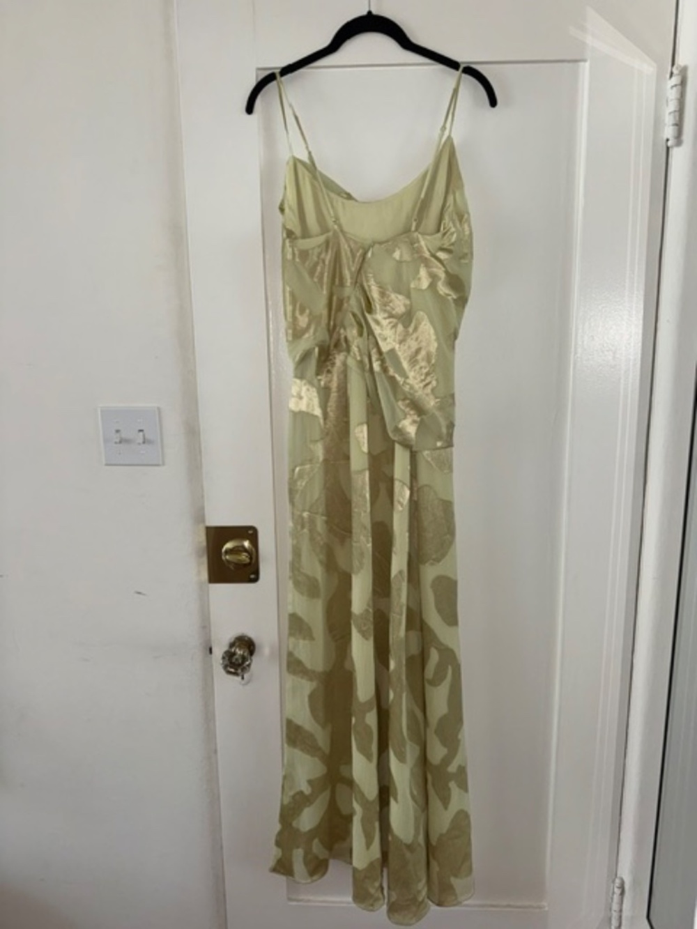 SIMKHAI Jessa Draped Gown in Sunglow $995 - Picture 7 of 15